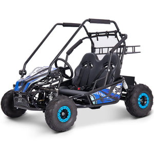 MotoTec Mud Monster XL 60v 2000w Electric Go Kart (Blue)