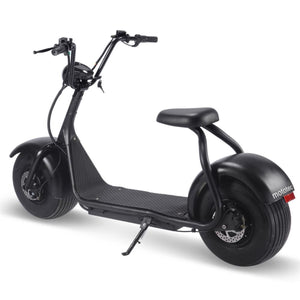 MotoTec Fat Tire 60v 18ah 2000w Lithium Electric Scooter Black