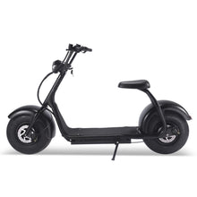 Load image into Gallery viewer, MotoTec Fat Tire 60v 18ah 2000w Lithium Electric Scooter Black