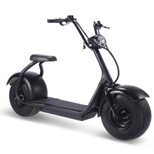 Load image into Gallery viewer, MotoTec Fat Tire 60v 18ah 2000w Lithium Electric Scooter Black