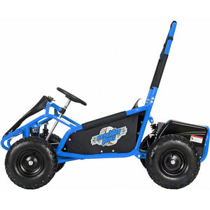 MotoTec Mud Monster Kids Electric 48v 1000w Go Kart Full Suspension