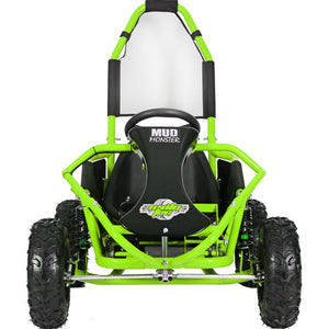 MotoTec Mud Monster Kids Electric 48v 1000w Go Kart Full Suspension