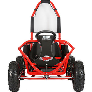 MotoTec Mud Monster Kids Electric 48v 1000w Go Kart Full Suspension