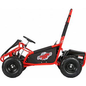 MotoTec Mud Monster Kids Electric 48v 1000w Go Kart Full Suspension