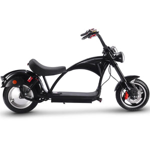 MotoTec Lowboy 60v 20ah 2500w Lithium Electric Scooter Black