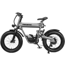 Load image into Gallery viewer, MotoTec Roadster Lithium Electric Bicycle 48V 500W Grey