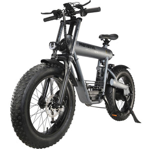 MotoTec Roadster Lithium Electric Bicycle 48V 500W Grey