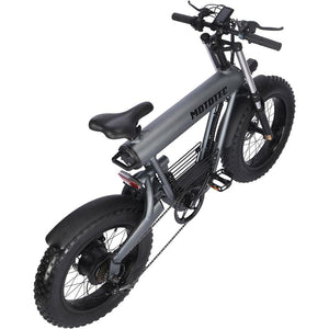 MotoTec Roadster Lithium Electric Bicycle 48V 500W Grey