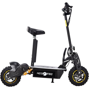 MotoTec 2000w 48v Electric Scooter Black