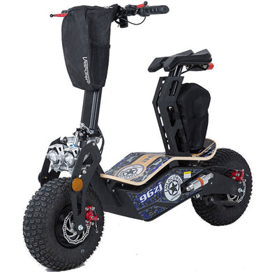 MotoTec Mad 1600w 48v Electric Scooter Blue